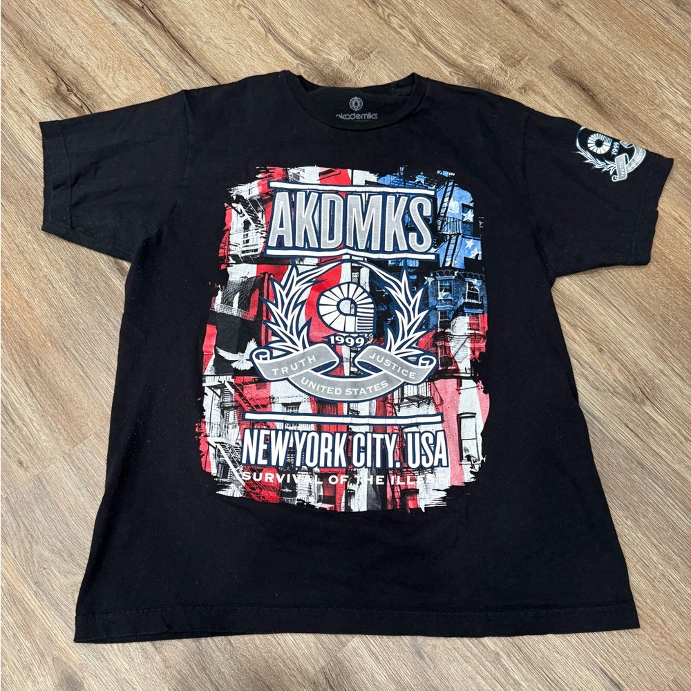 Y2K Akademiks Survival Of The Illest Tee